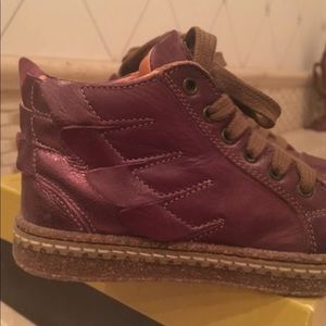 Ocra new leather boots kids size 8